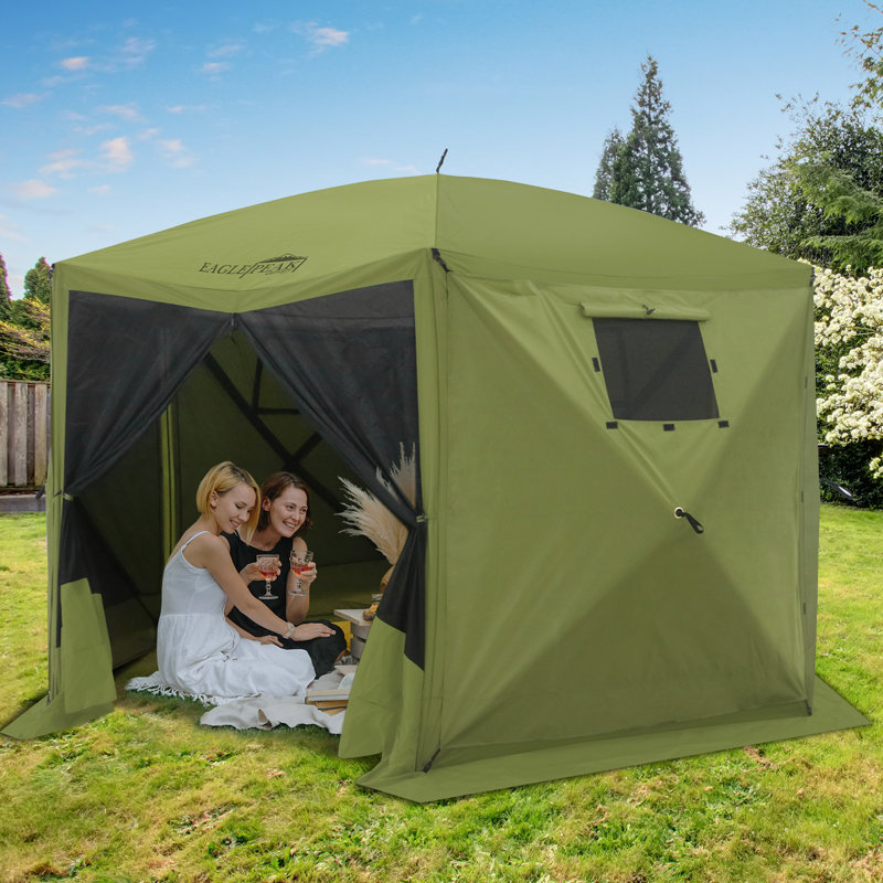 Eagle Peak Ft W X Ft D Steel Pop Up Gazebo Wayfair